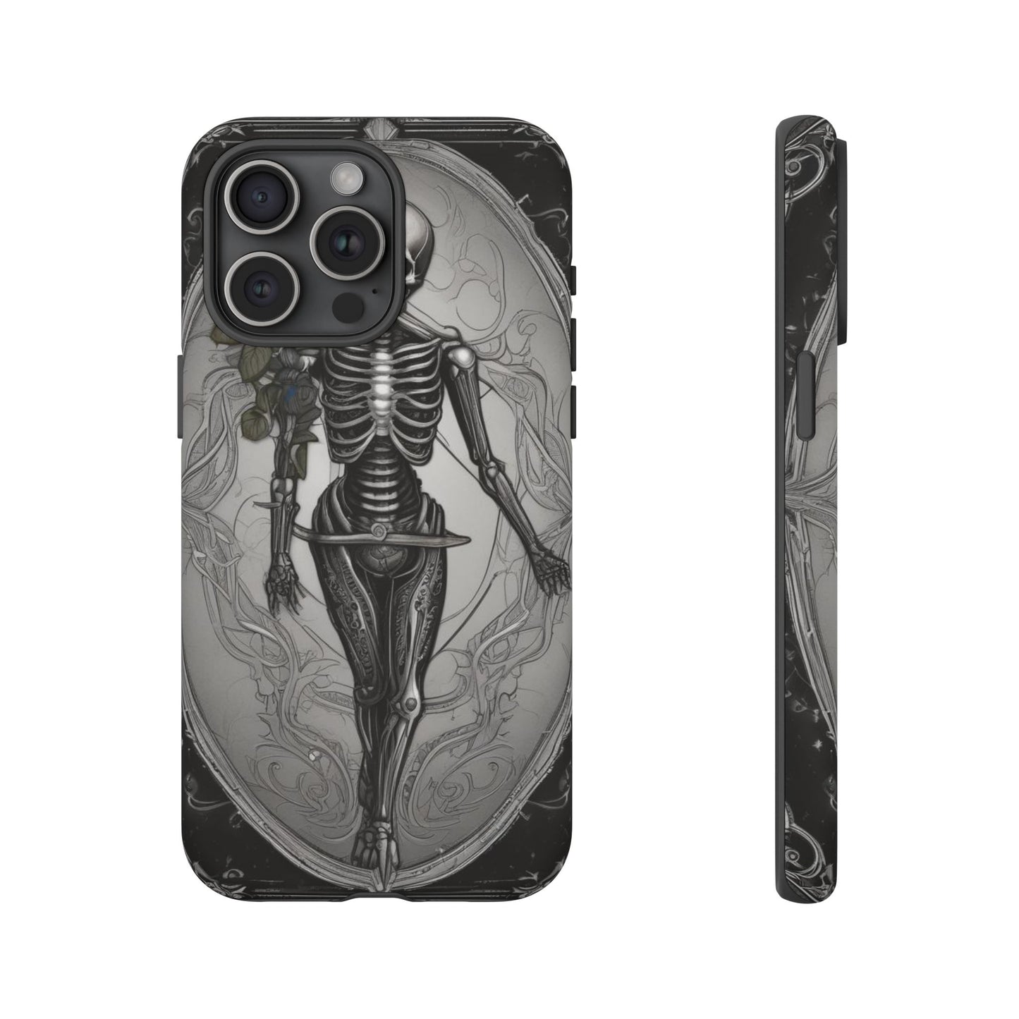 Eternal Bloom Tough Case – Skeleton Rose Edition