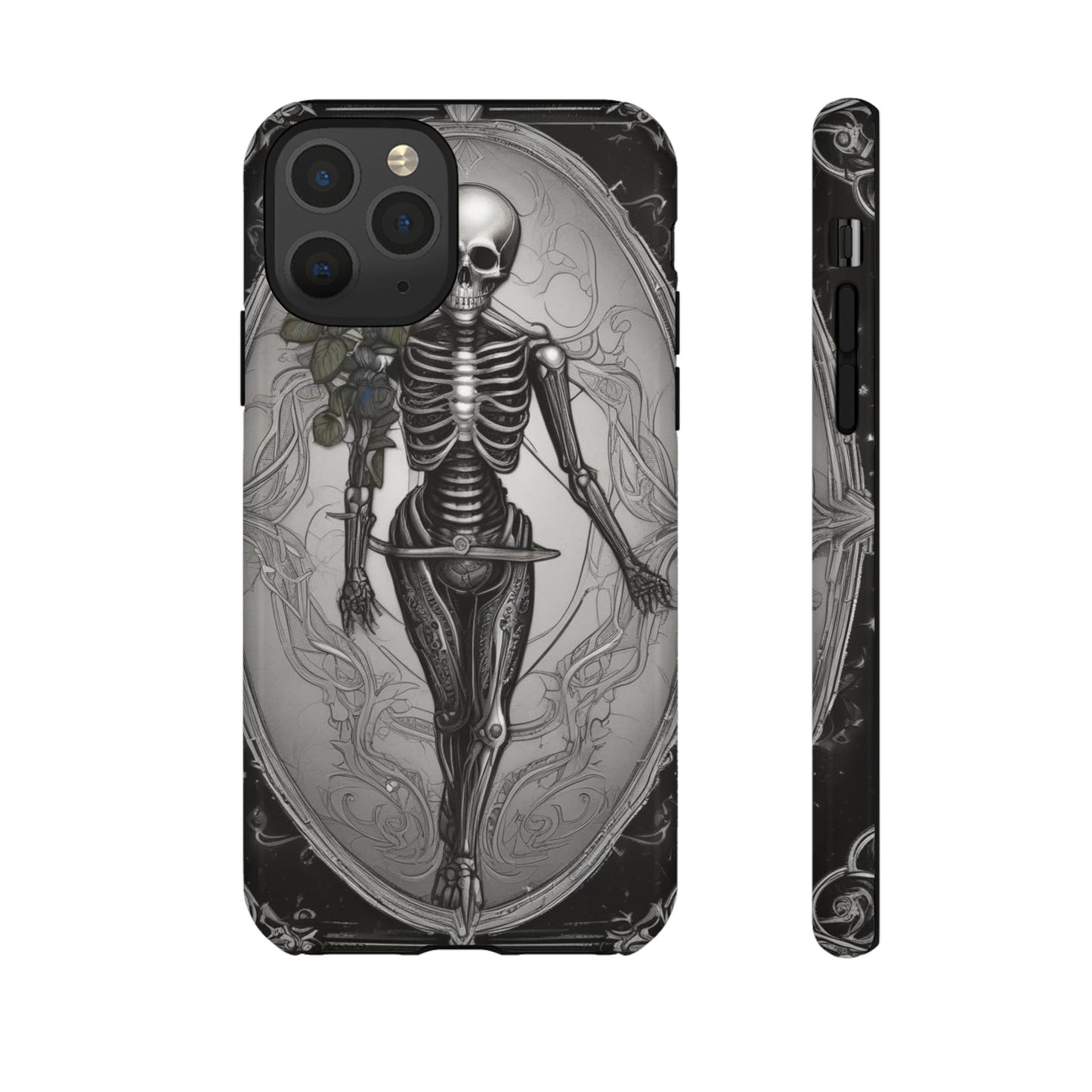 Eternal Bloom Tough Case – Skeleton Rose Edition