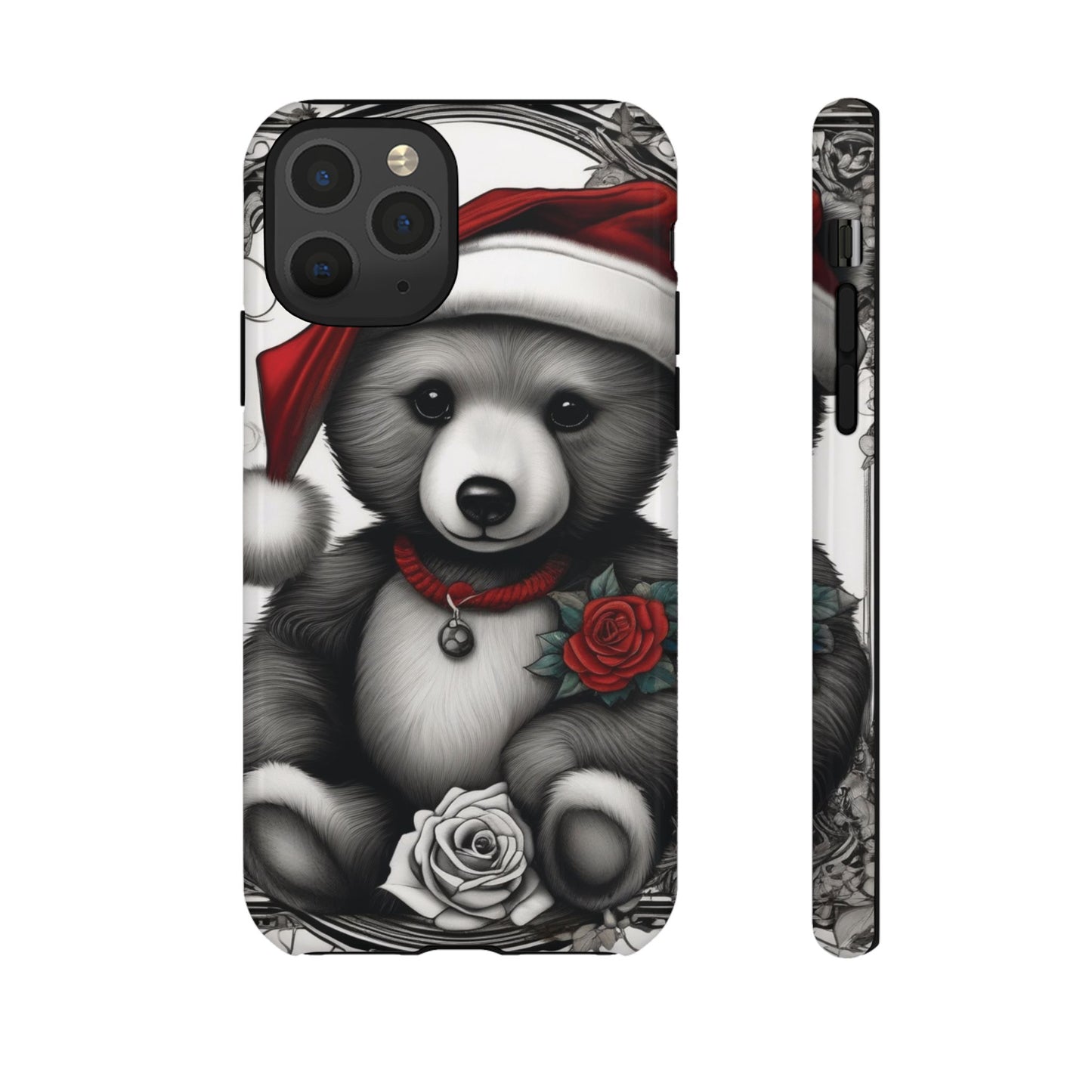 Frost Bear Tough Case – Holiday Rose Edition