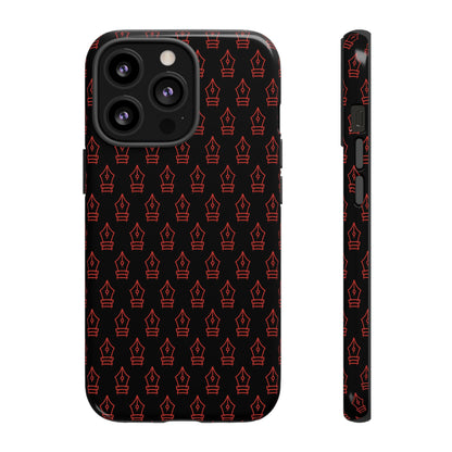 Inked Legacy Pattern Tough Case – Red Script Edition
