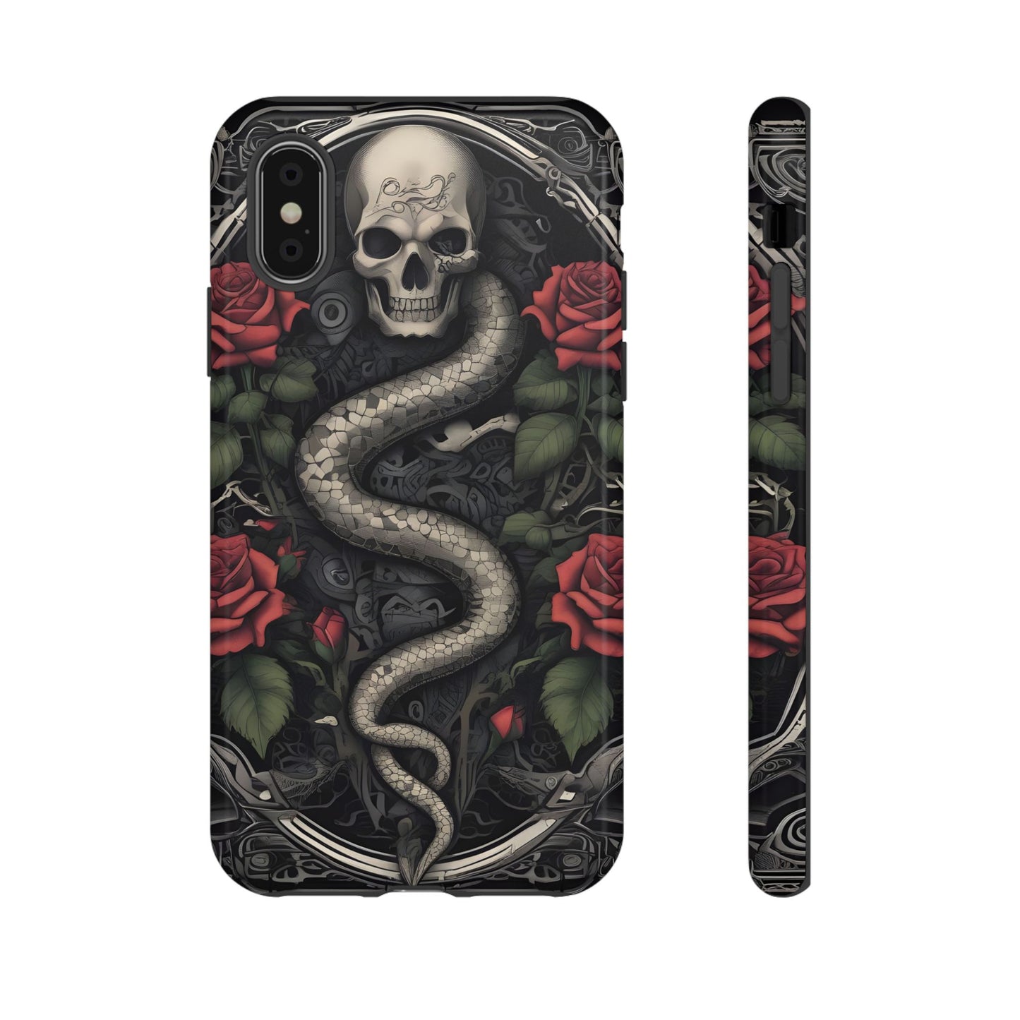 Serpent’s Kiss Tough Case – Crimson Skull Edition