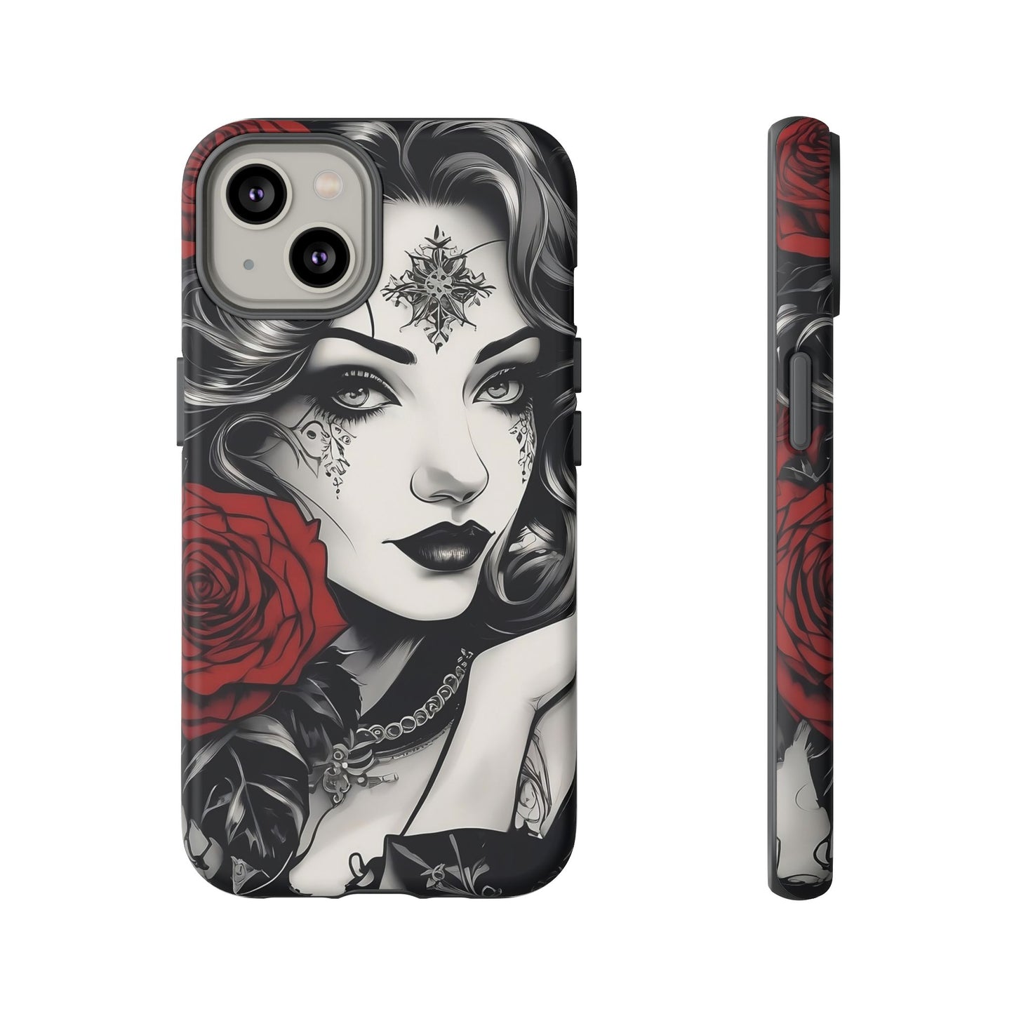 Crimson Muse Tough Case – Rose Ink Edition