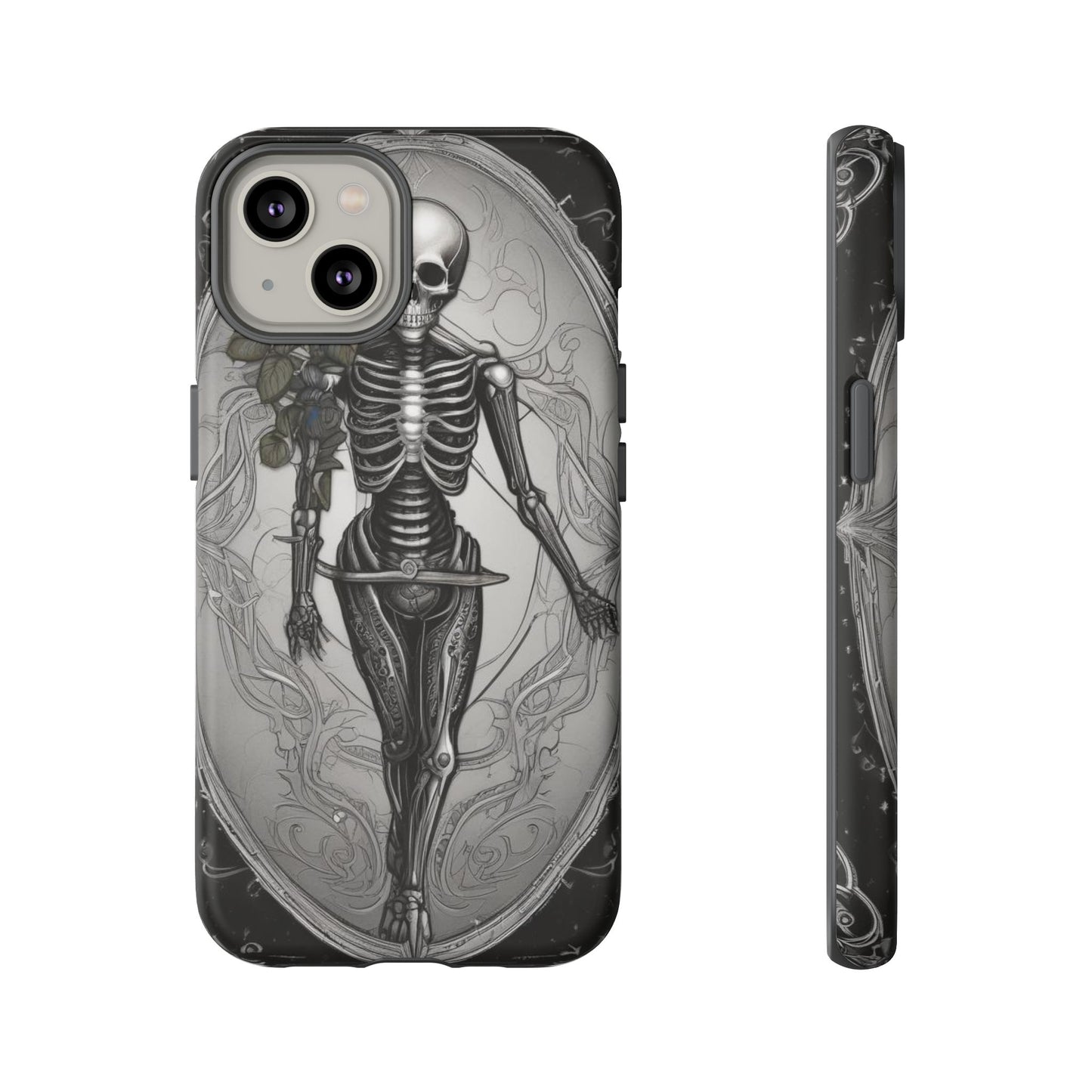 Eternal Bloom Tough Case – Skeleton Rose Edition