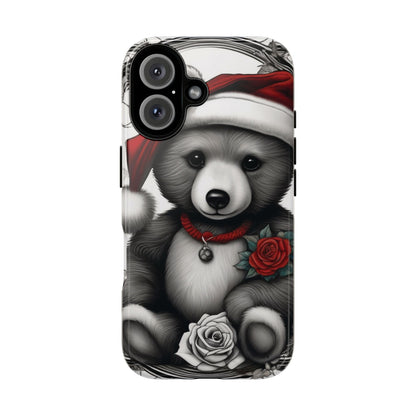 Frost Bear Tough Case – Holiday Rose Edition