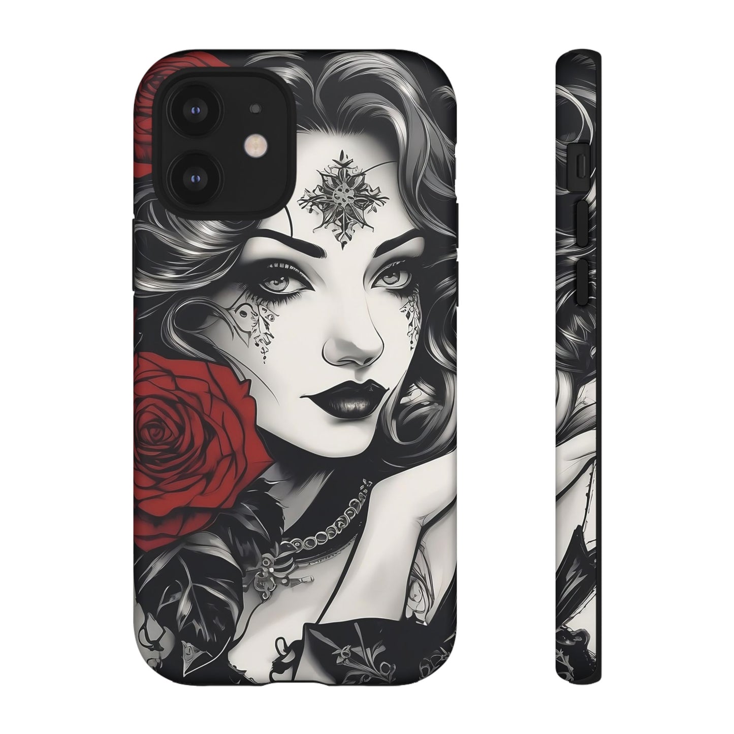 Crimson Muse Tough Case – Rose Ink Edition