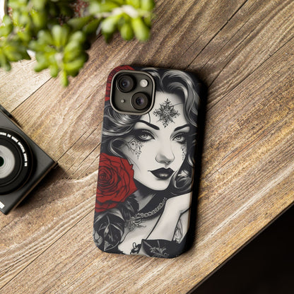 Crimson Muse Tough Case – Rose Ink Edition