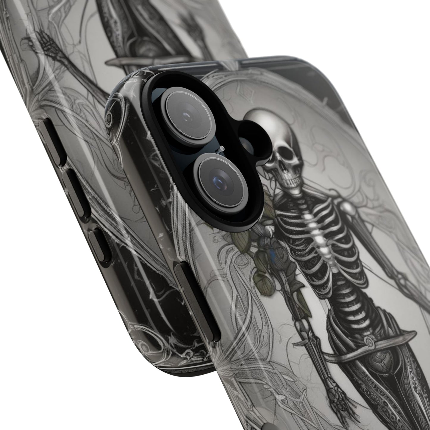 Eternal Bloom Tough Case – Skeleton Rose Edition