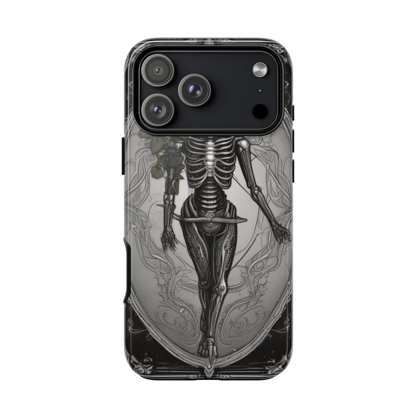 Eternal Bloom Tough Case – Skeleton Rose Edition