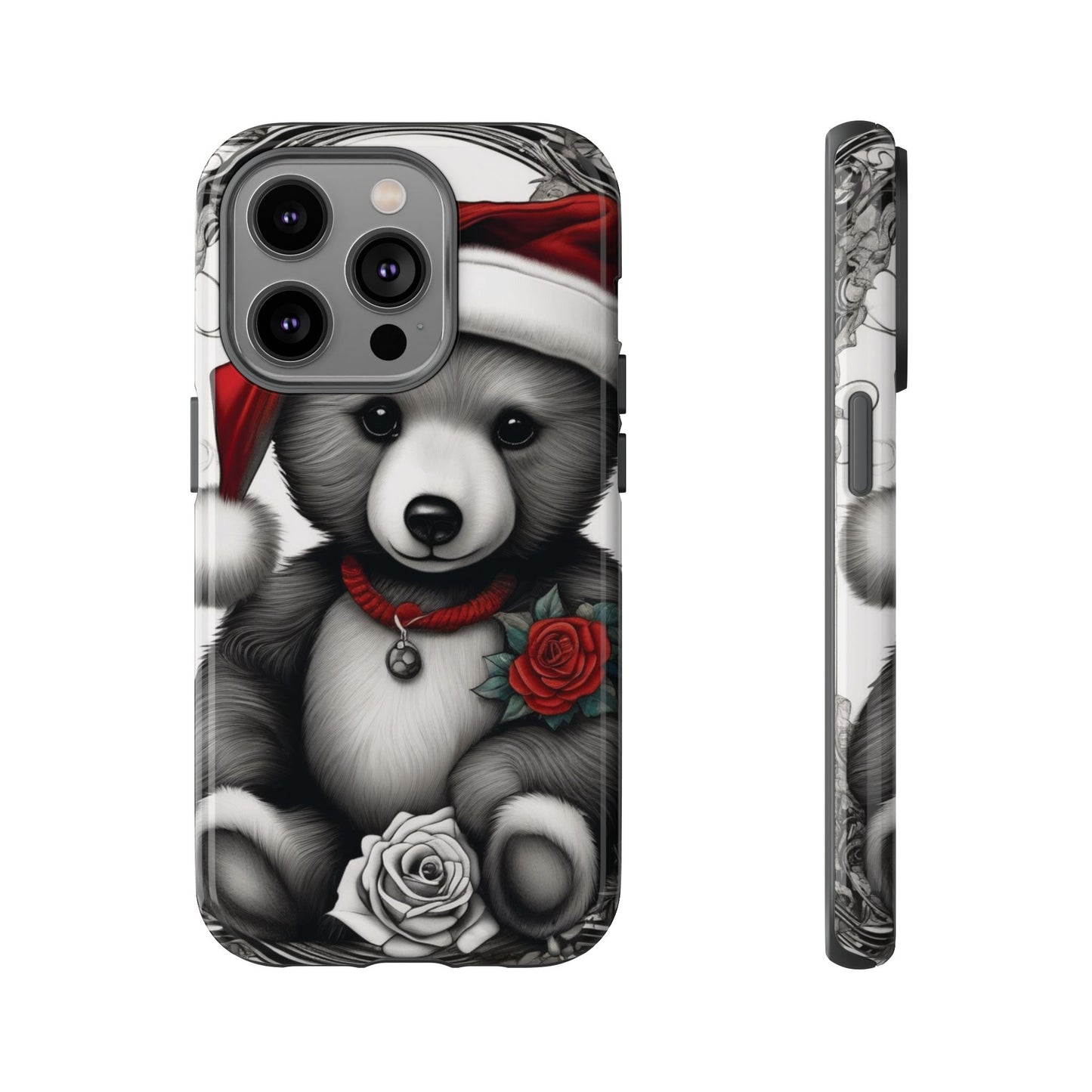 Frost Bear Tough Case – Holiday Rose Edition