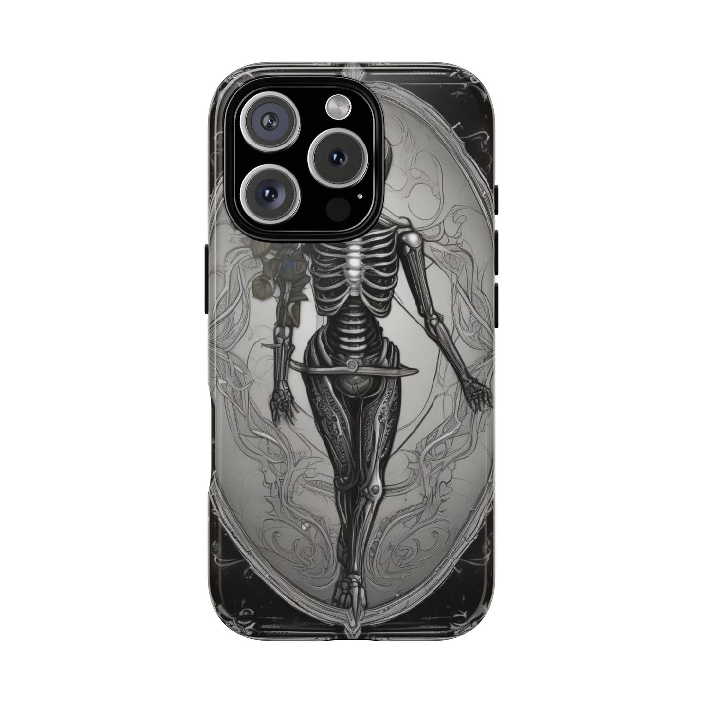 Eternal Bloom Tough Case – Skeleton Rose Edition