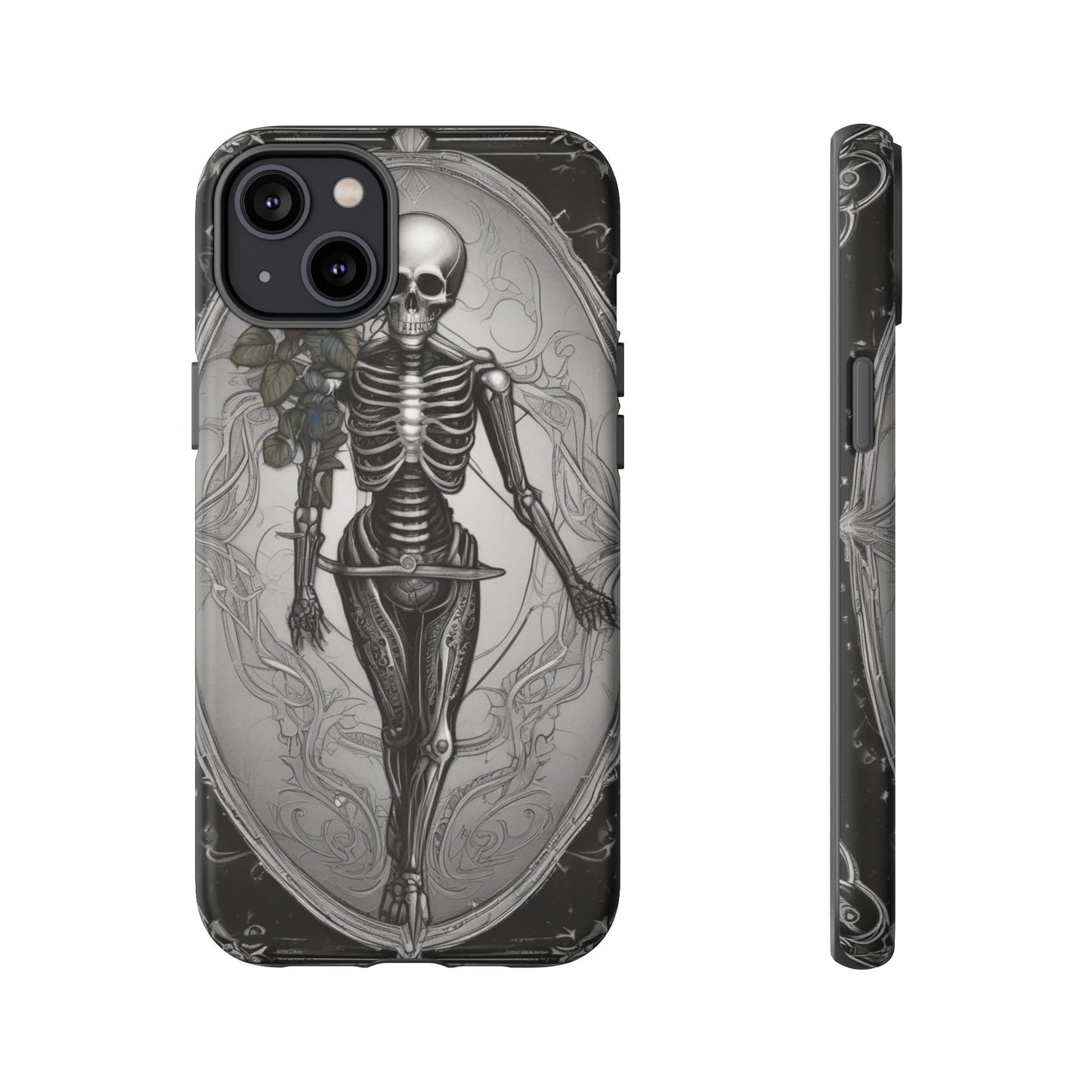 Eternal Bloom Tough Case – Skeleton Rose Edition