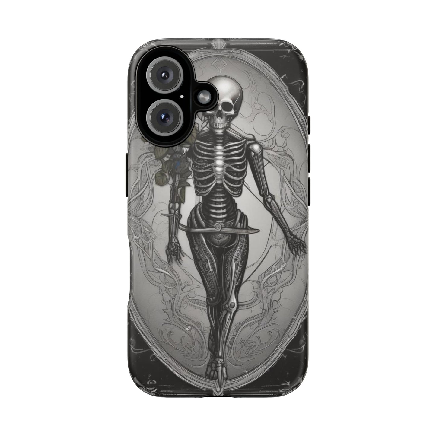 Eternal Bloom Tough Case – Skeleton Rose Edition