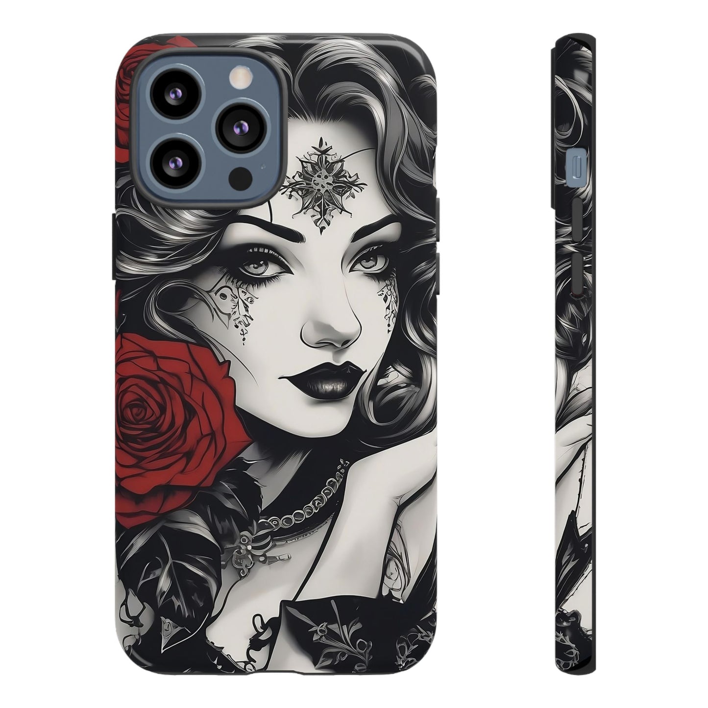 Crimson Muse Tough Case – Rose Ink Edition