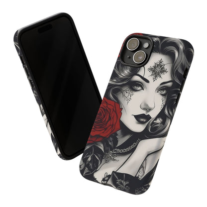 Crimson Muse Tough Case – Rose Ink Edition