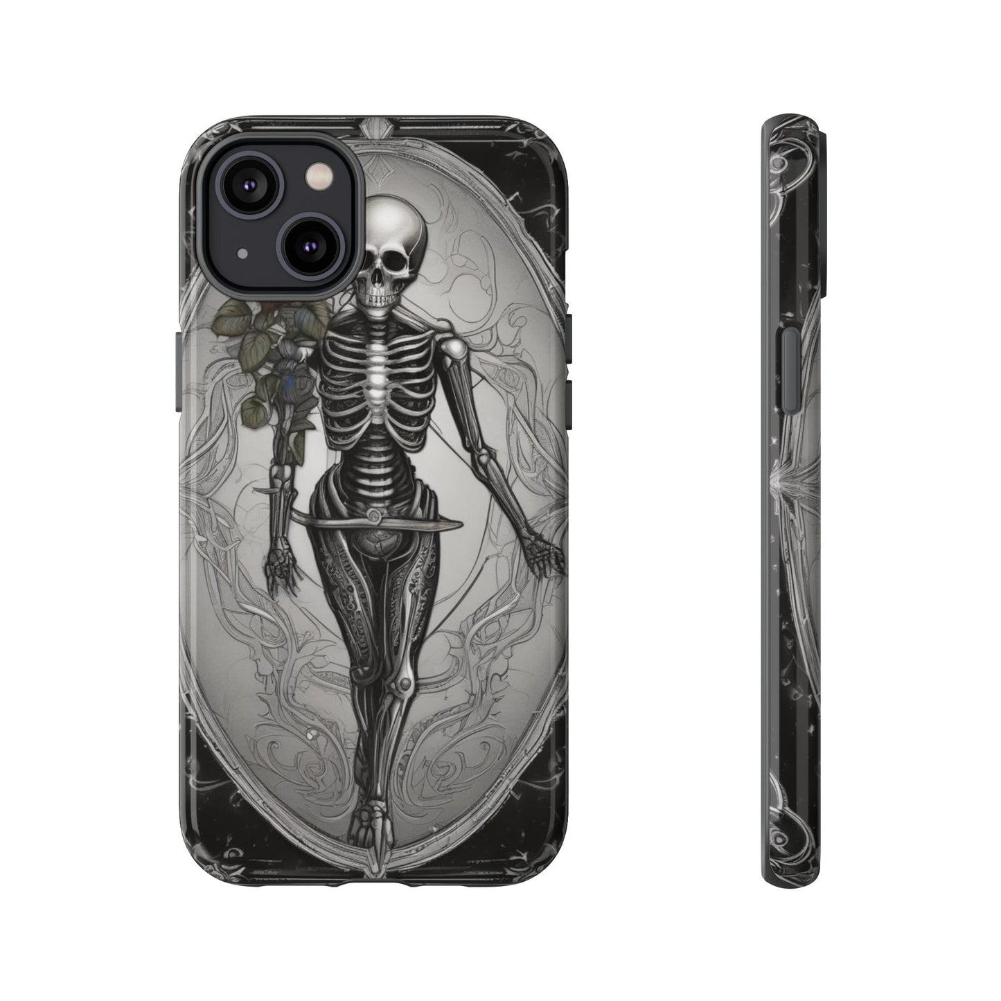 Eternal Bloom Tough Case – Skeleton Rose Edition