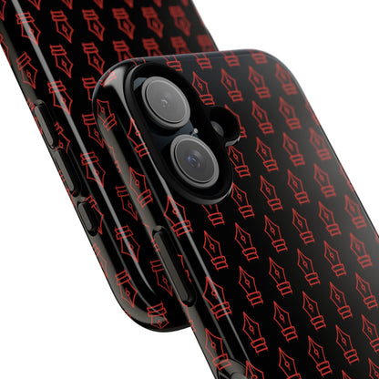 Inked Legacy Pattern Tough Case – Red Script Edition