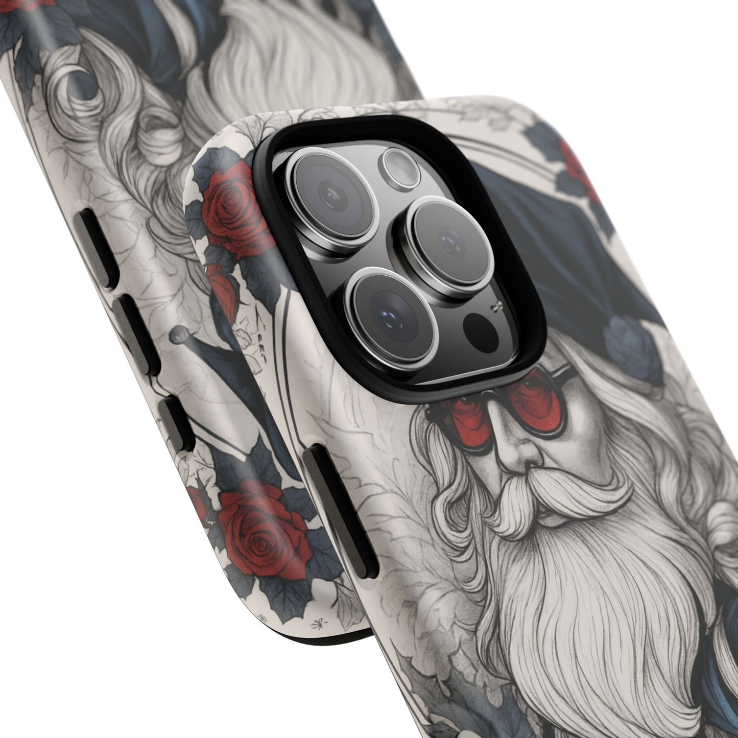 Vintage Frost Saint Tough Case – Red Rose Edition