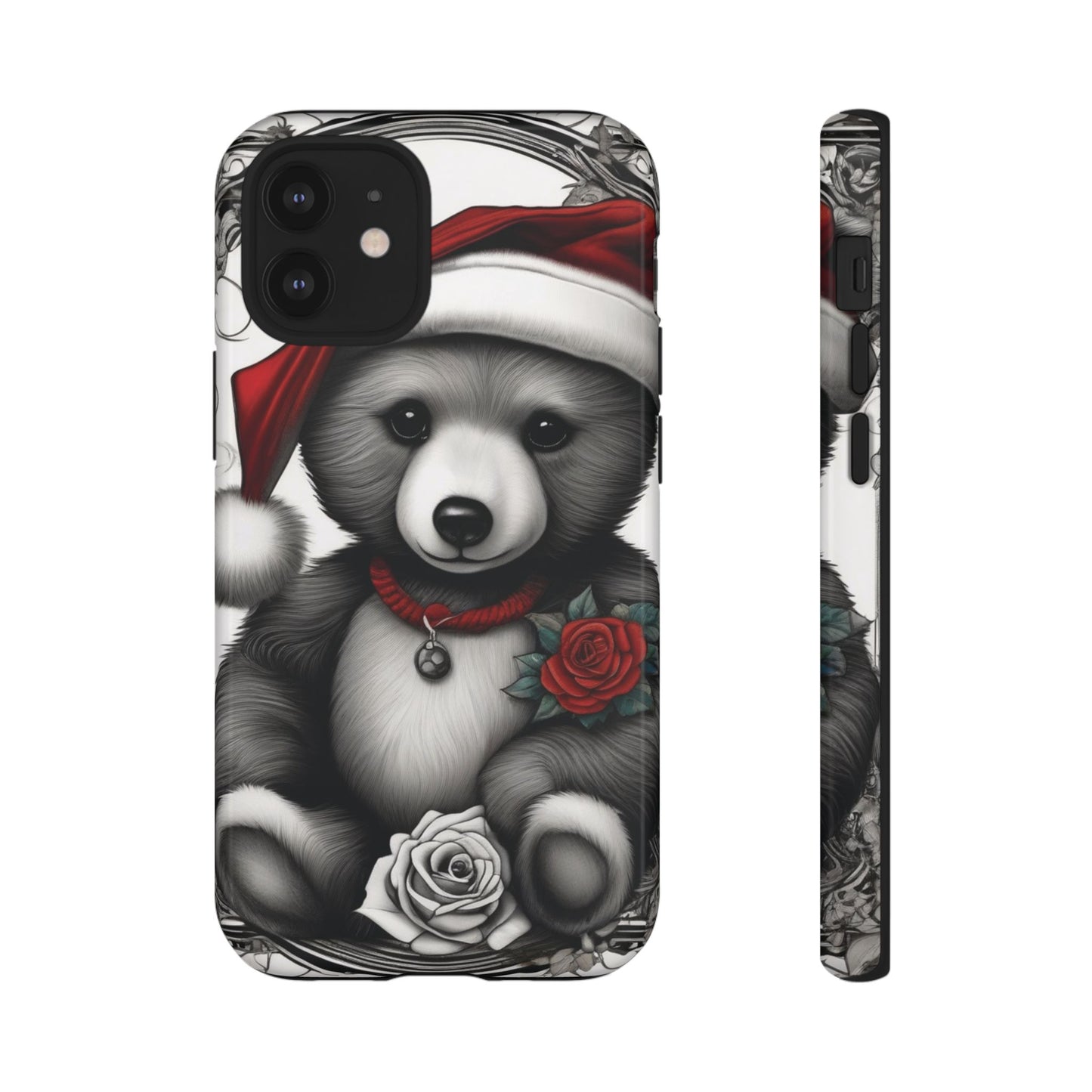 Frost Bear Tough Case – Holiday Rose Edition