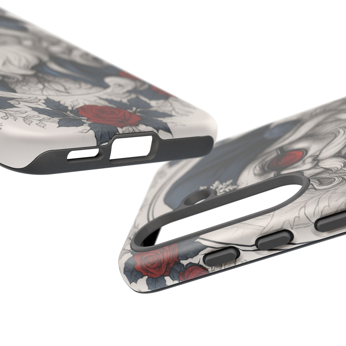 Vintage Frost Saint Tough Case – Red Rose Edition