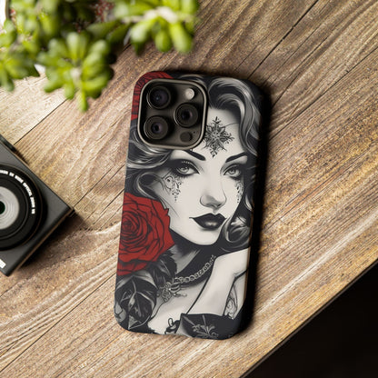 Crimson Muse Tough Case – Rose Ink Edition