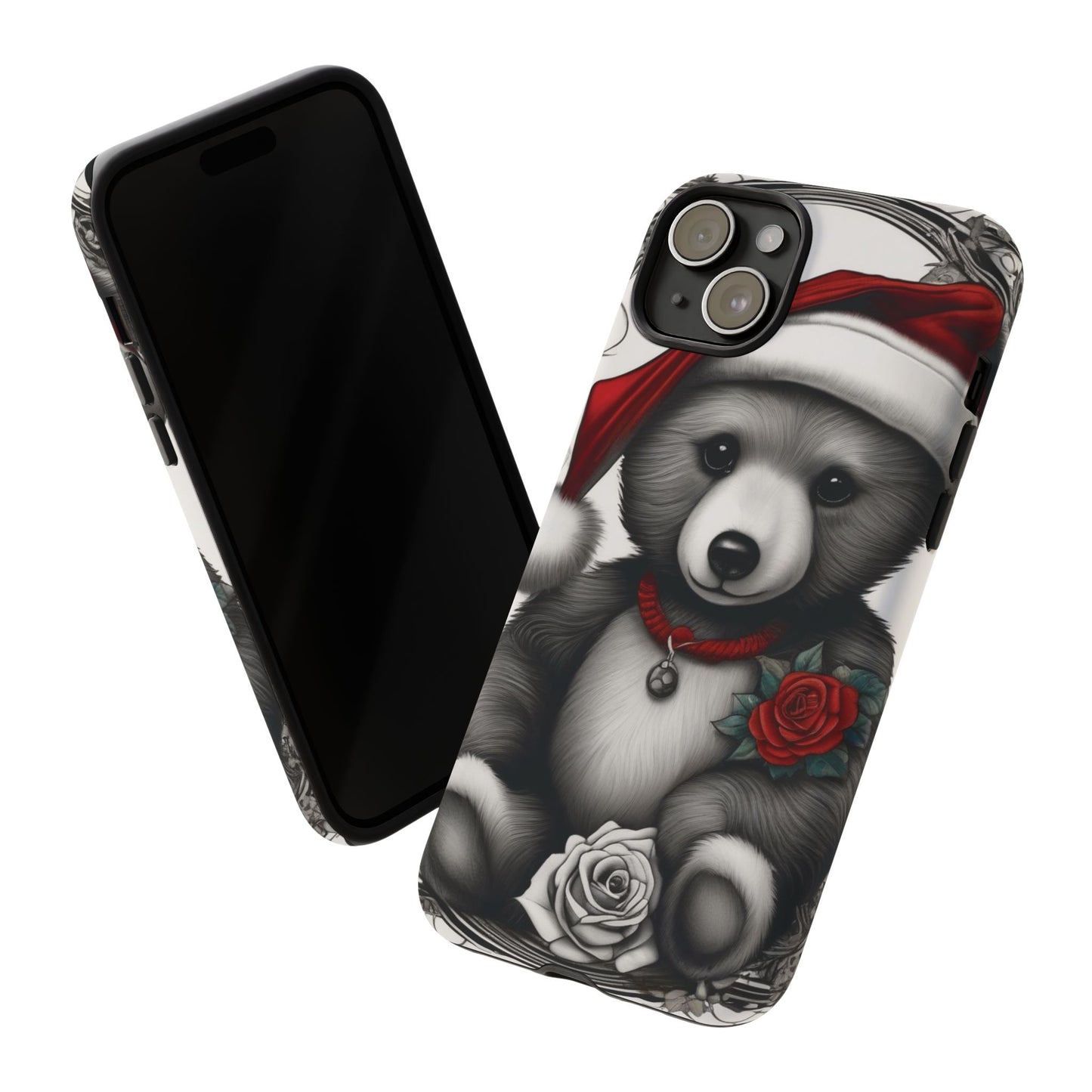 Frost Bear Tough Case – Holiday Rose Edition