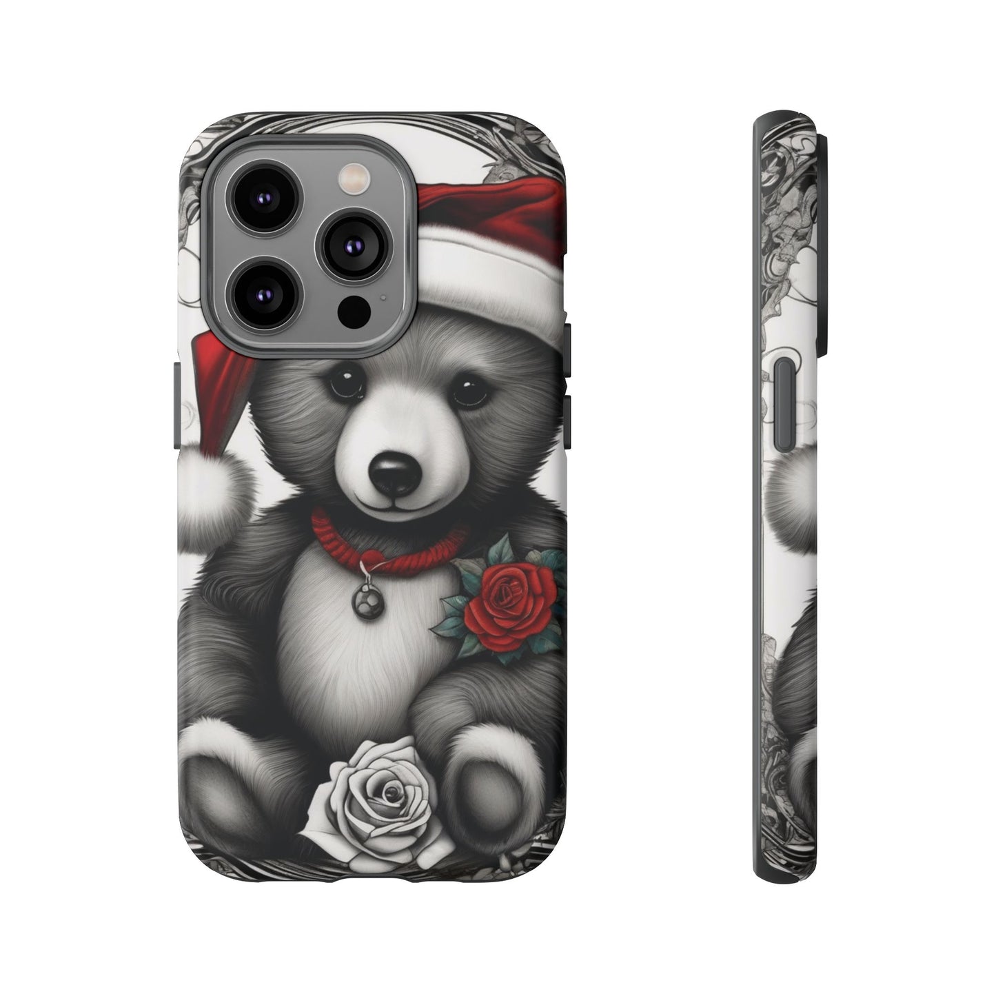 Frost Bear Tough Case – Holiday Rose Edition