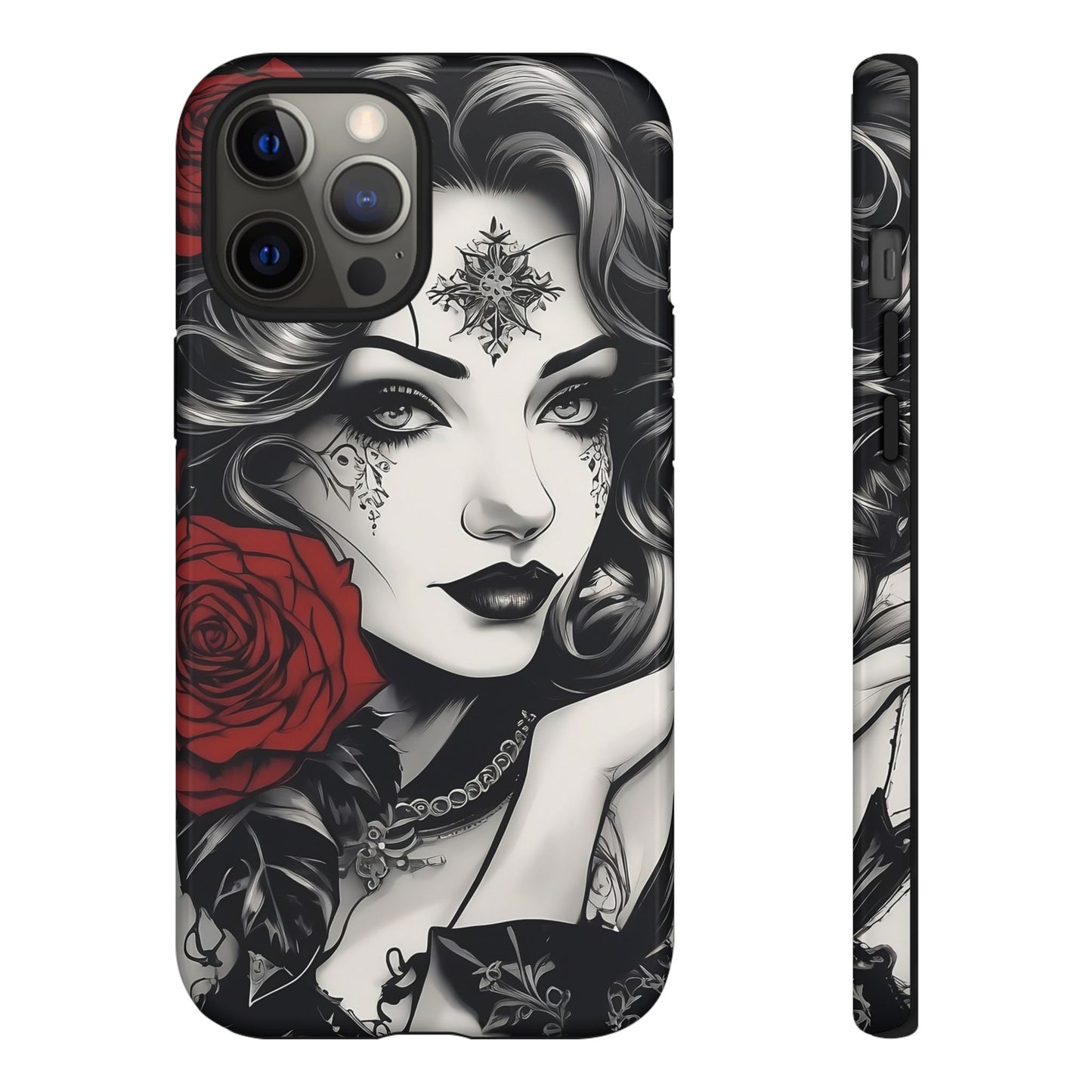 Crimson Muse Tough Case – Rose Ink Edition