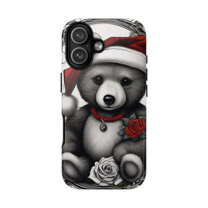 Frost Bear Tough Case – Holiday Rose Edition