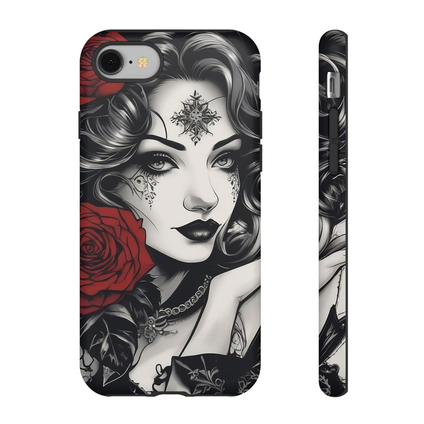 Crimson Muse Tough Case – Rose Ink Edition