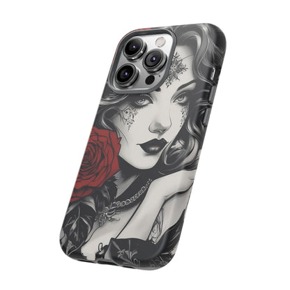 Crimson Muse Tough Case – Rose Ink Edition