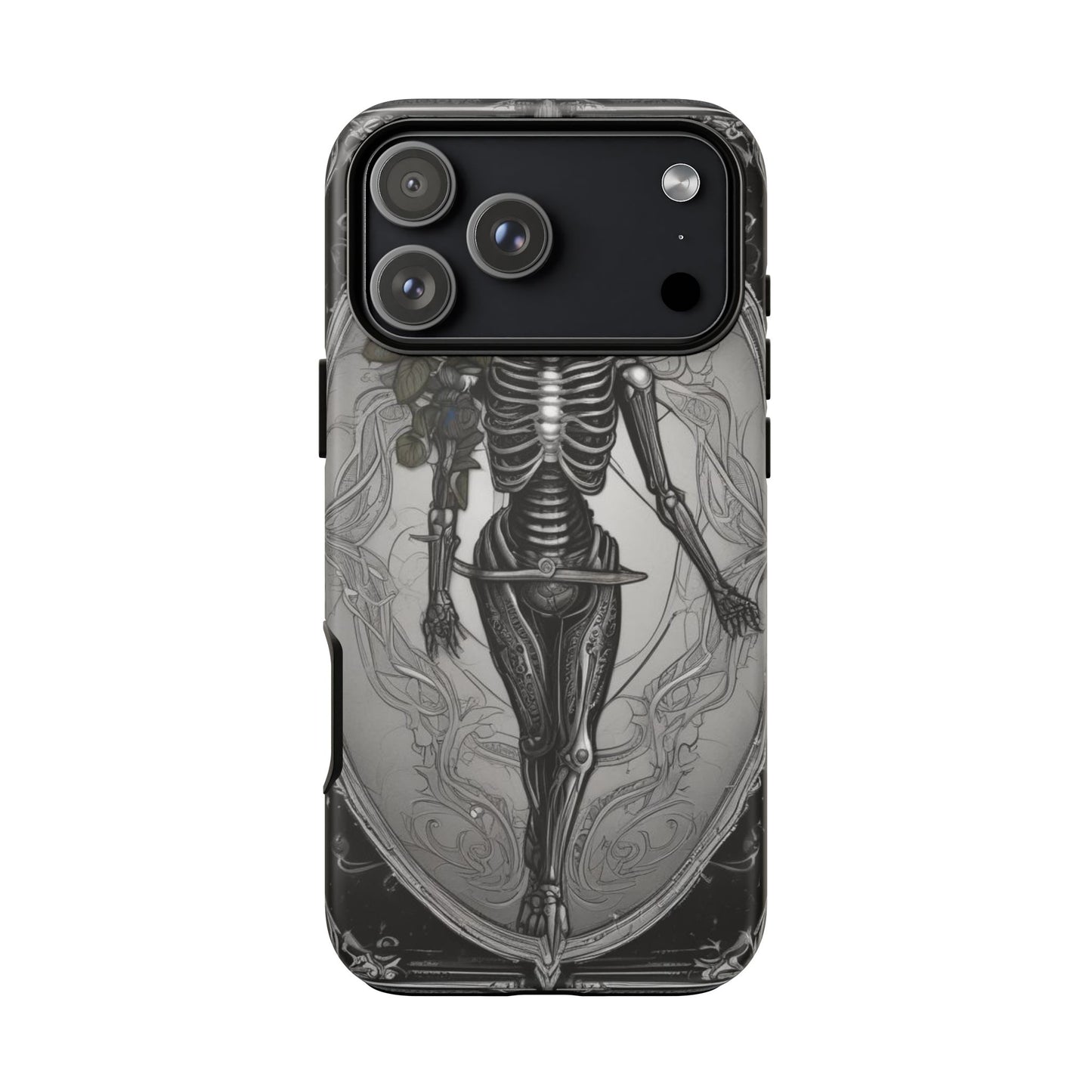 Eternal Bloom Tough Case – Skeleton Rose Edition