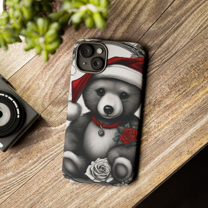 Frost Bear Tough Case – Holiday Rose Edition