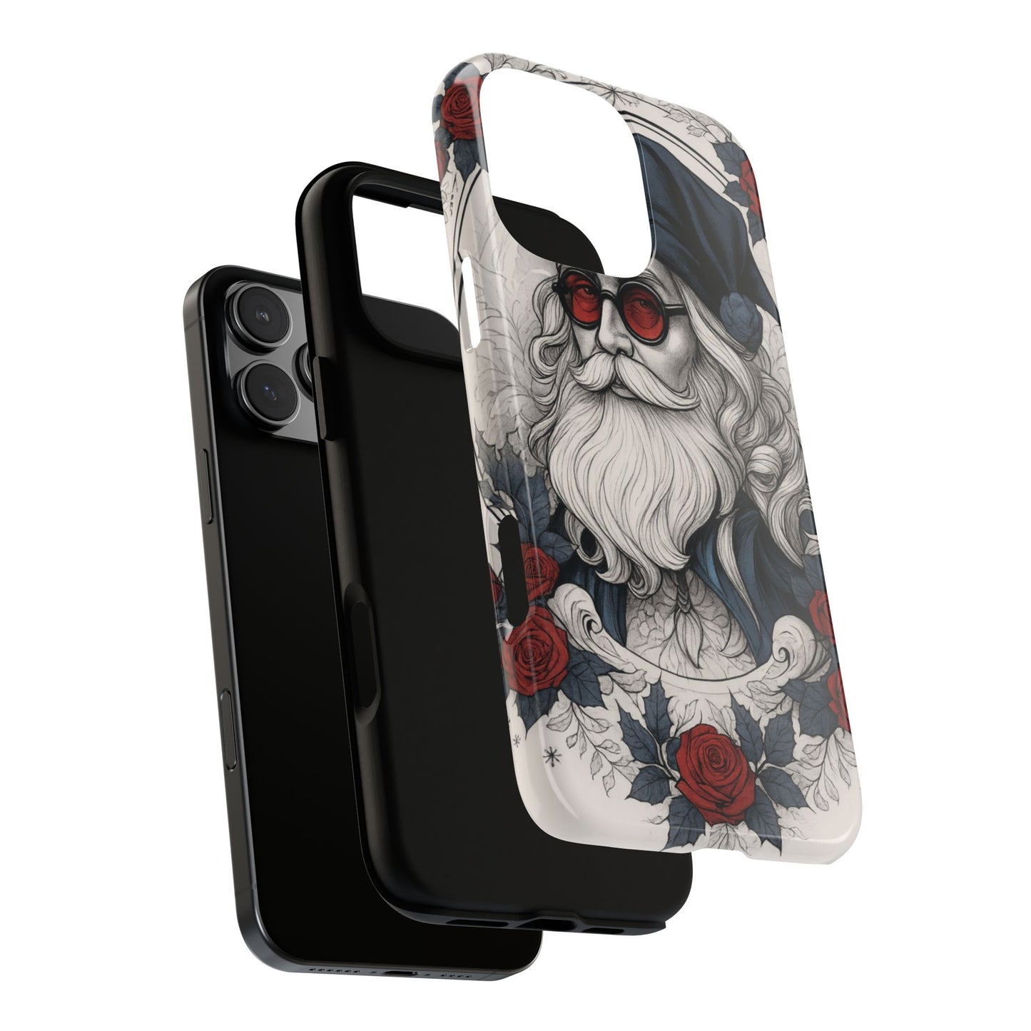 Vintage Frost Saint Tough Case – Red Rose Edition
