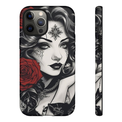 Crimson Muse Tough Case – Rose Ink Edition