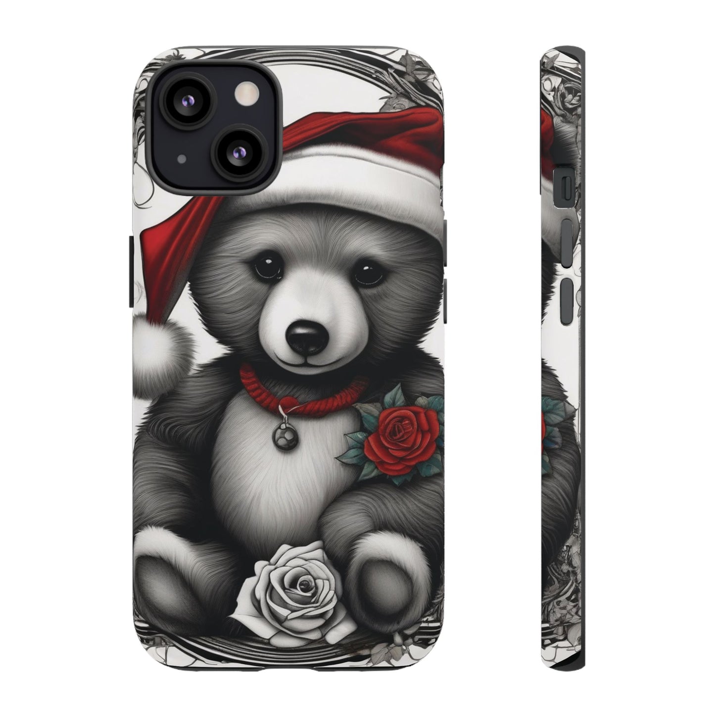 Frost Bear Tough Case – Holiday Rose Edition
