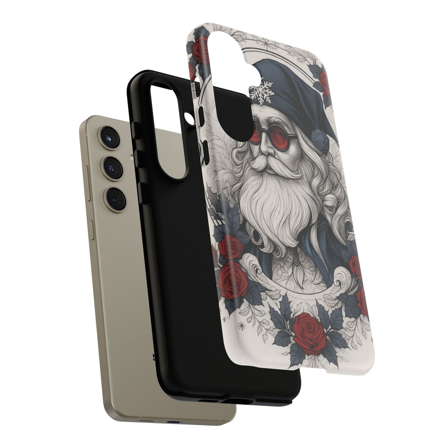 Vintage Frost Saint Tough Case – Red Rose Edition