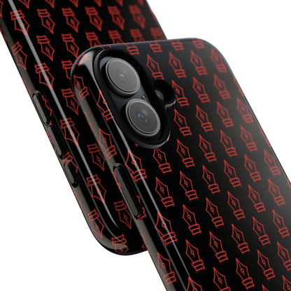 Inked Legacy Pattern Tough Case – Red Script Edition
