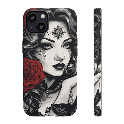 Crimson Muse Tough Case – Rose Ink Edition