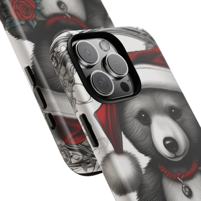 Frost Bear Tough Case – Holiday Rose Edition