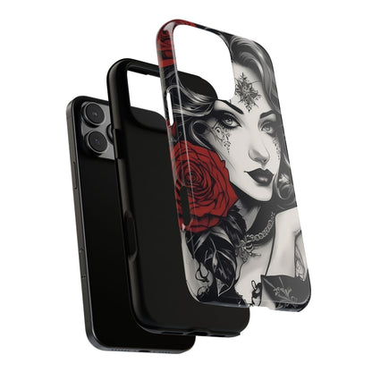Crimson Muse Tough Case – Rose Ink Edition