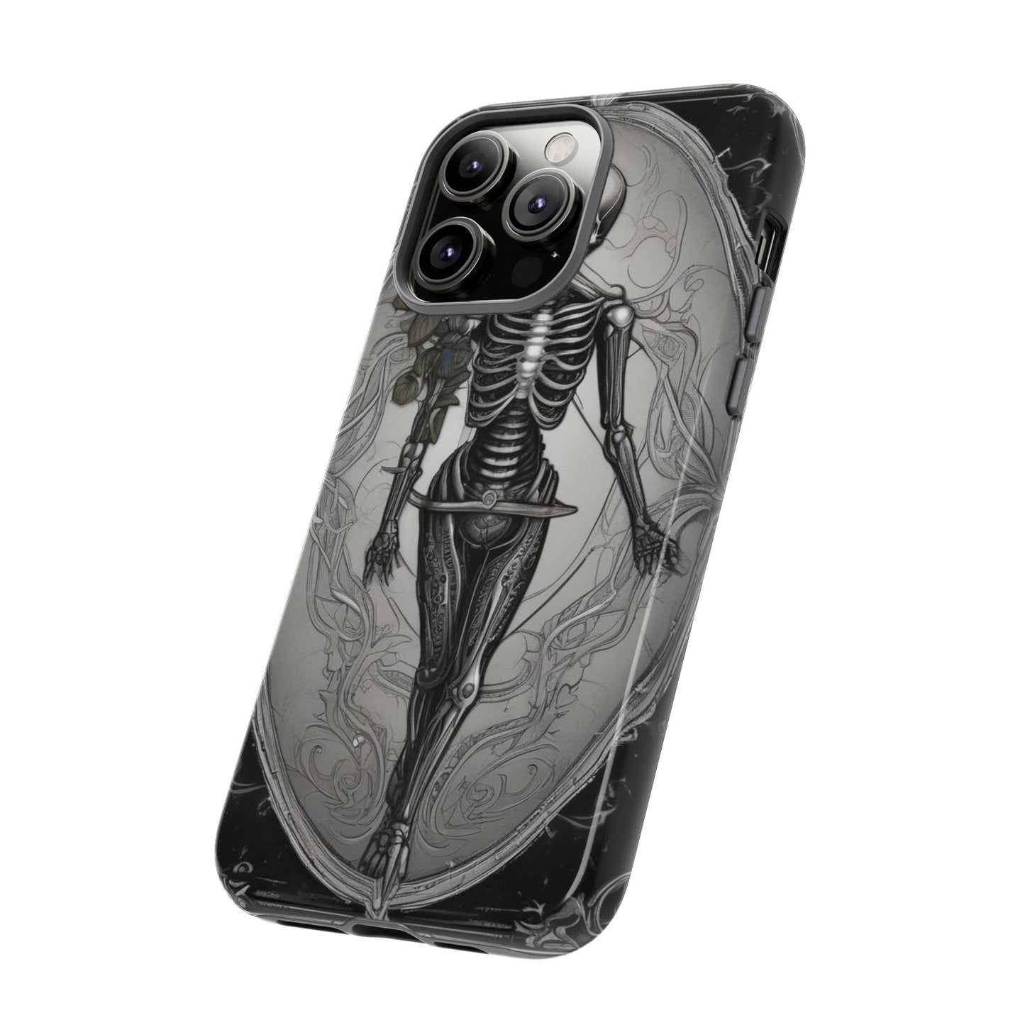 Eternal Bloom Tough Case – Skeleton Rose Edition