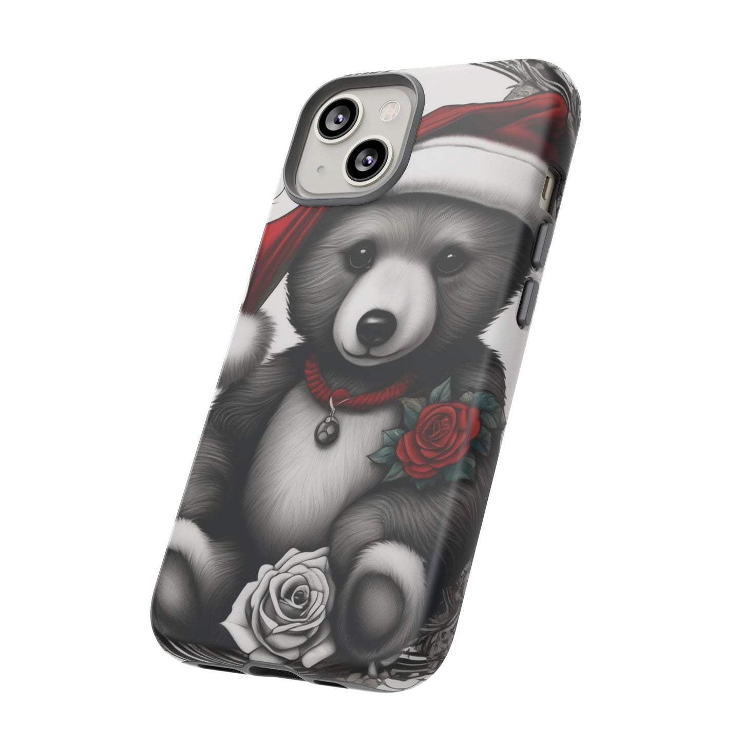 Frost Bear Tough Case – Holiday Rose Edition