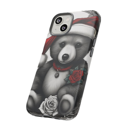 Frost Bear Tough Case – Holiday Rose Edition
