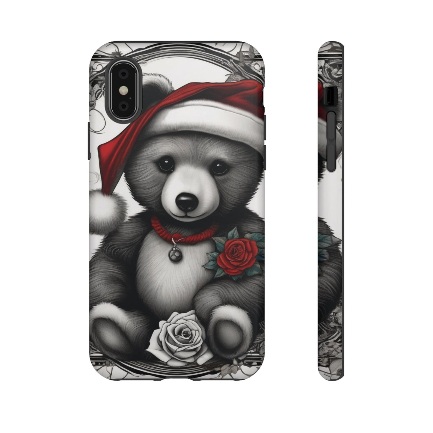 Frost Bear Tough Case – Holiday Rose Edition