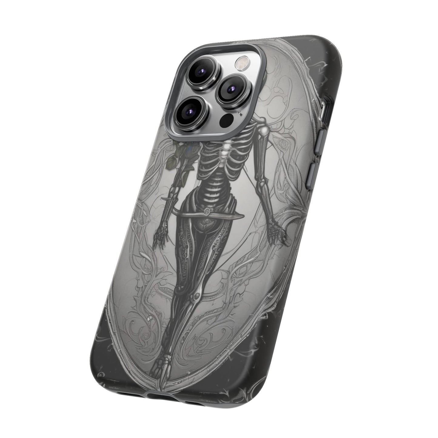Eternal Bloom Tough Case – Skeleton Rose Edition