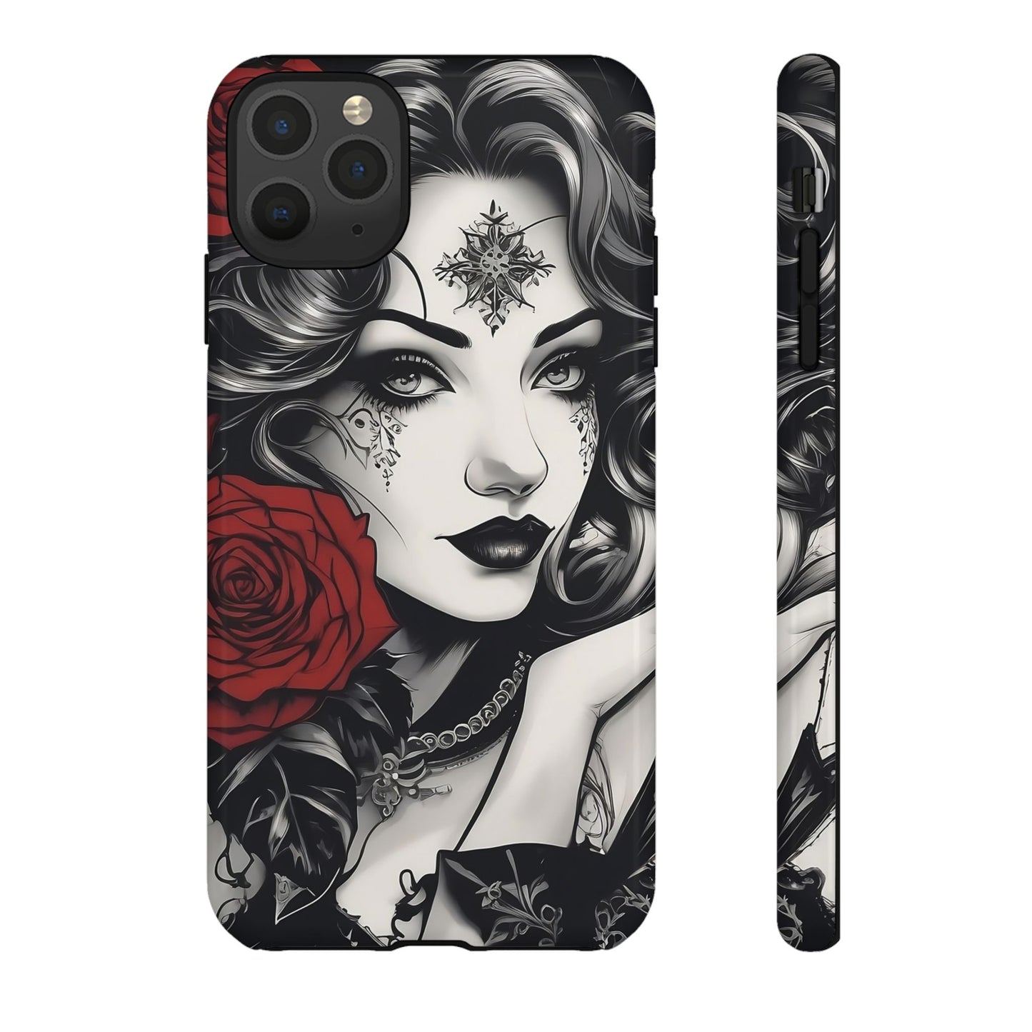 Crimson Muse Tough Case – Rose Ink Edition