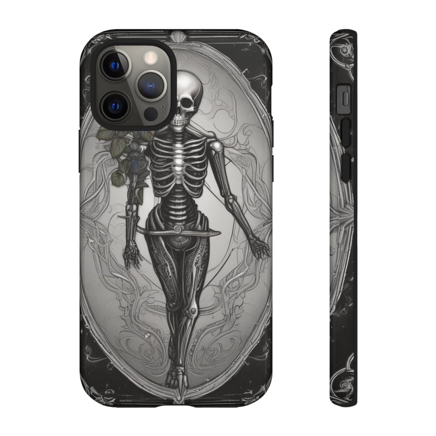 Eternal Bloom Tough Case – Skeleton Rose Edition