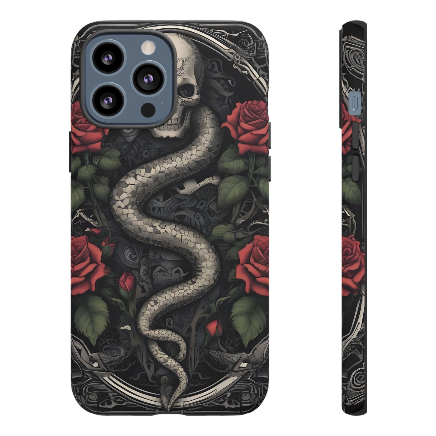 Serpent’s Kiss Tough Case – Crimson Skull Edition