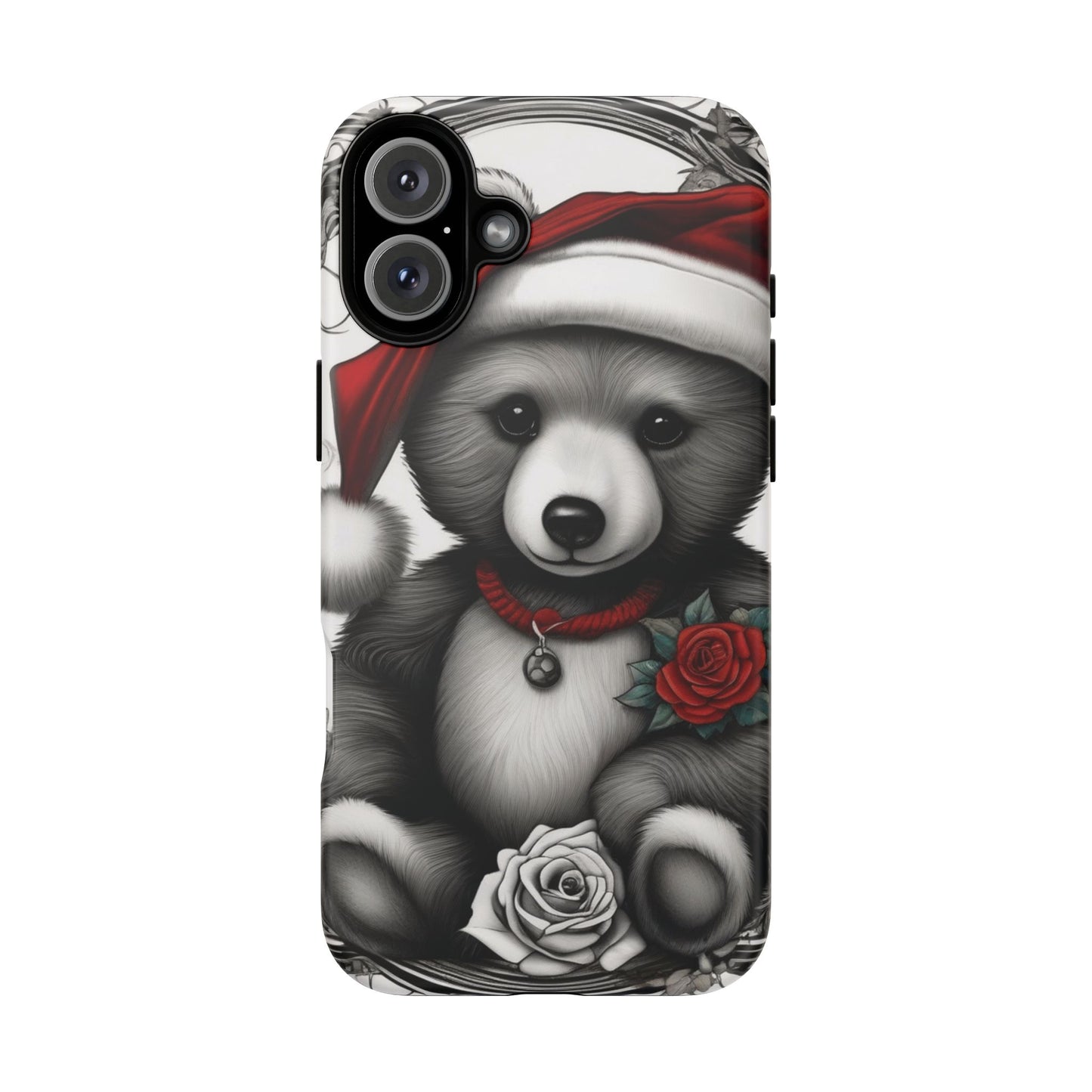 Frost Bear Tough Case – Holiday Rose Edition