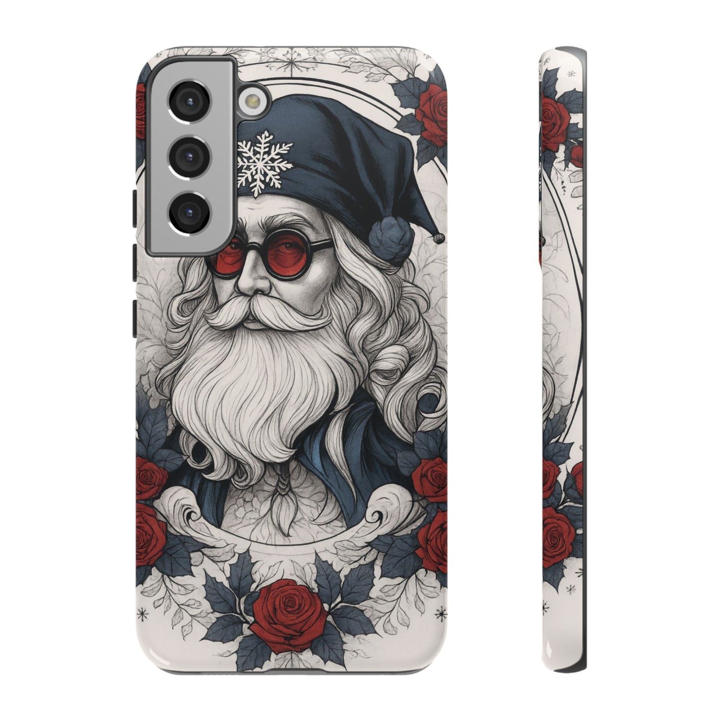 Vintage Frost Saint Tough Case – Red Rose Edition